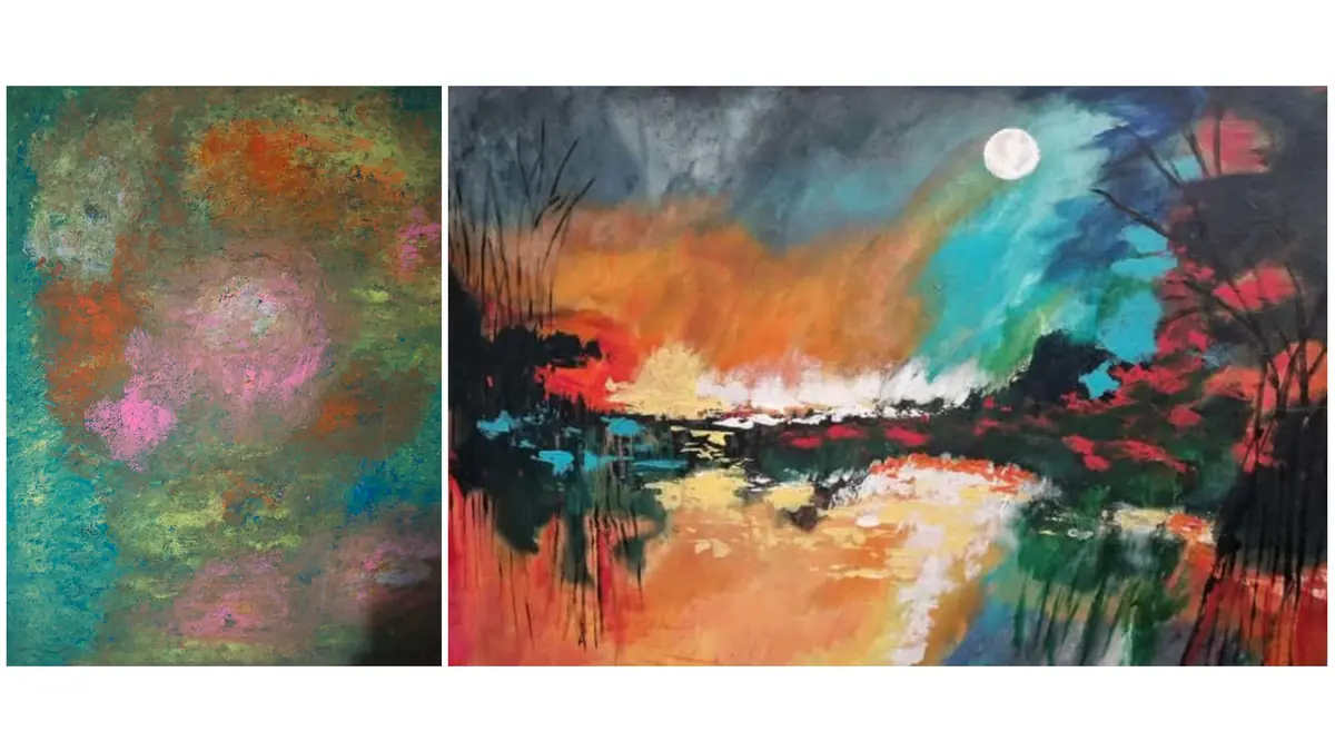 Sari Penttilä & Johanna Susiviita: Hidden Light (art exhibition) — Sellon kirjasto, Espoo