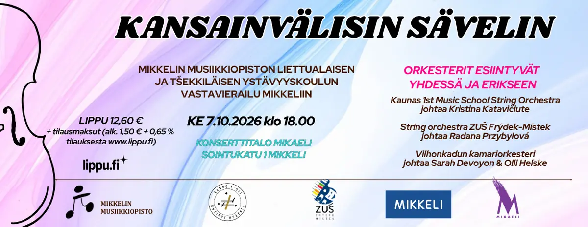 Mikkeli Music School - International Voices — konsertti- ja kongressitalo mikaeli, Mikkeli
