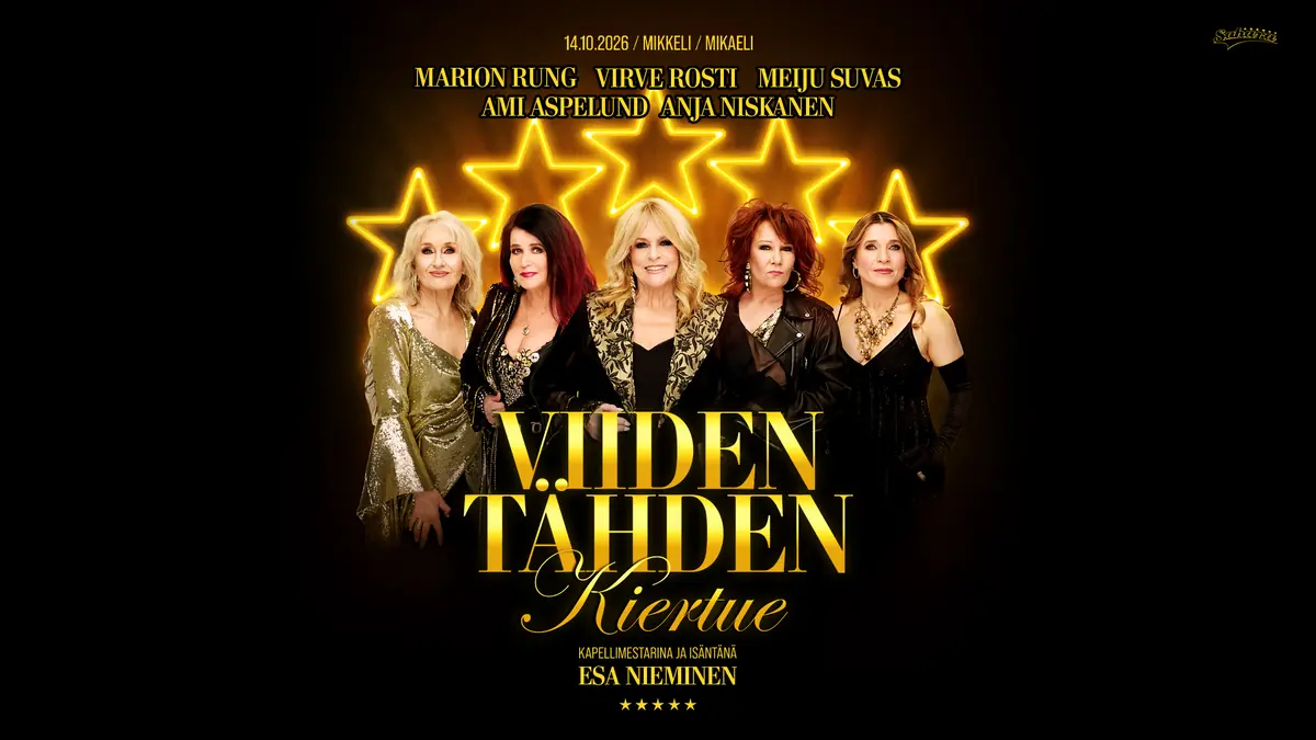 Five Stars Tour — konsertti- ja kongressitalo mikaeli, Mikkeli