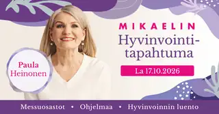 Mikael Wellness Event | Hunting for Lost Energy - Paula Heinonen