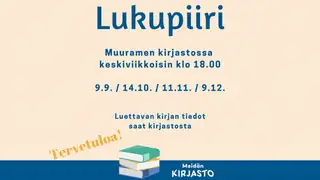Läsecirkel på Muurame bibliotek