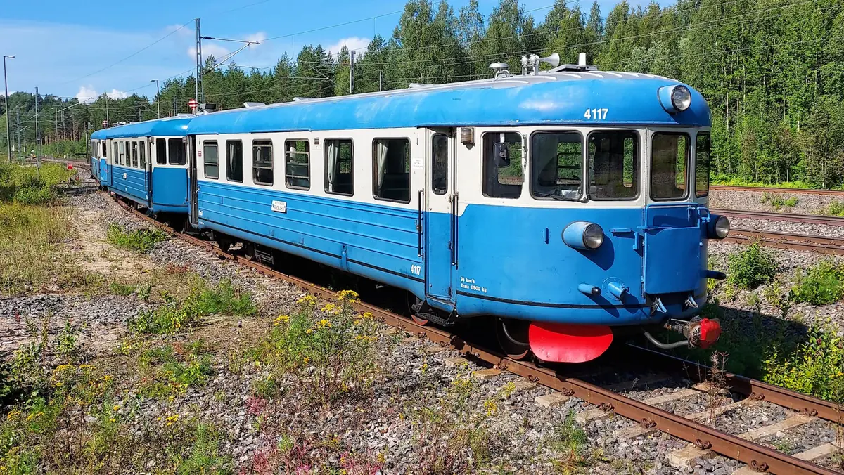 Lättähattu Train in Hankasalmi — Hankasalmen Asema, Hankasalmi As.