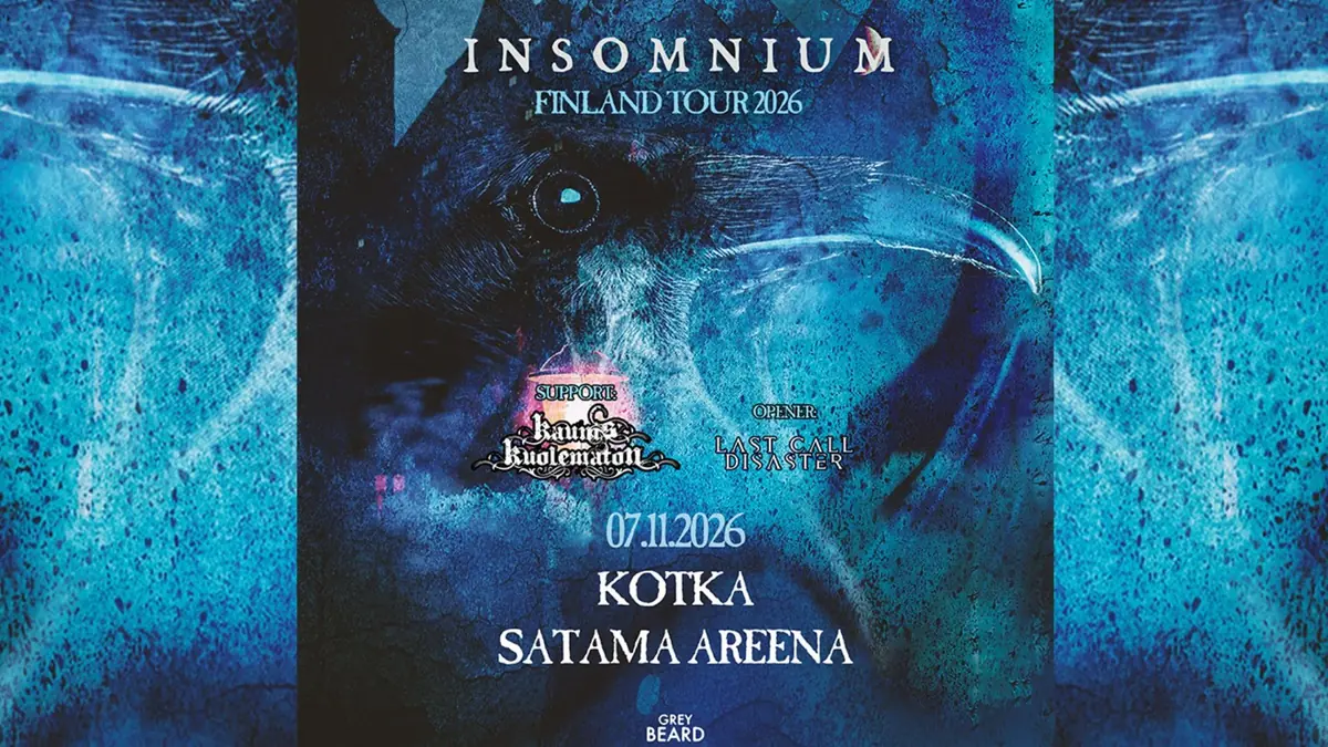 Insomnium — satama areena kotka, Kotka