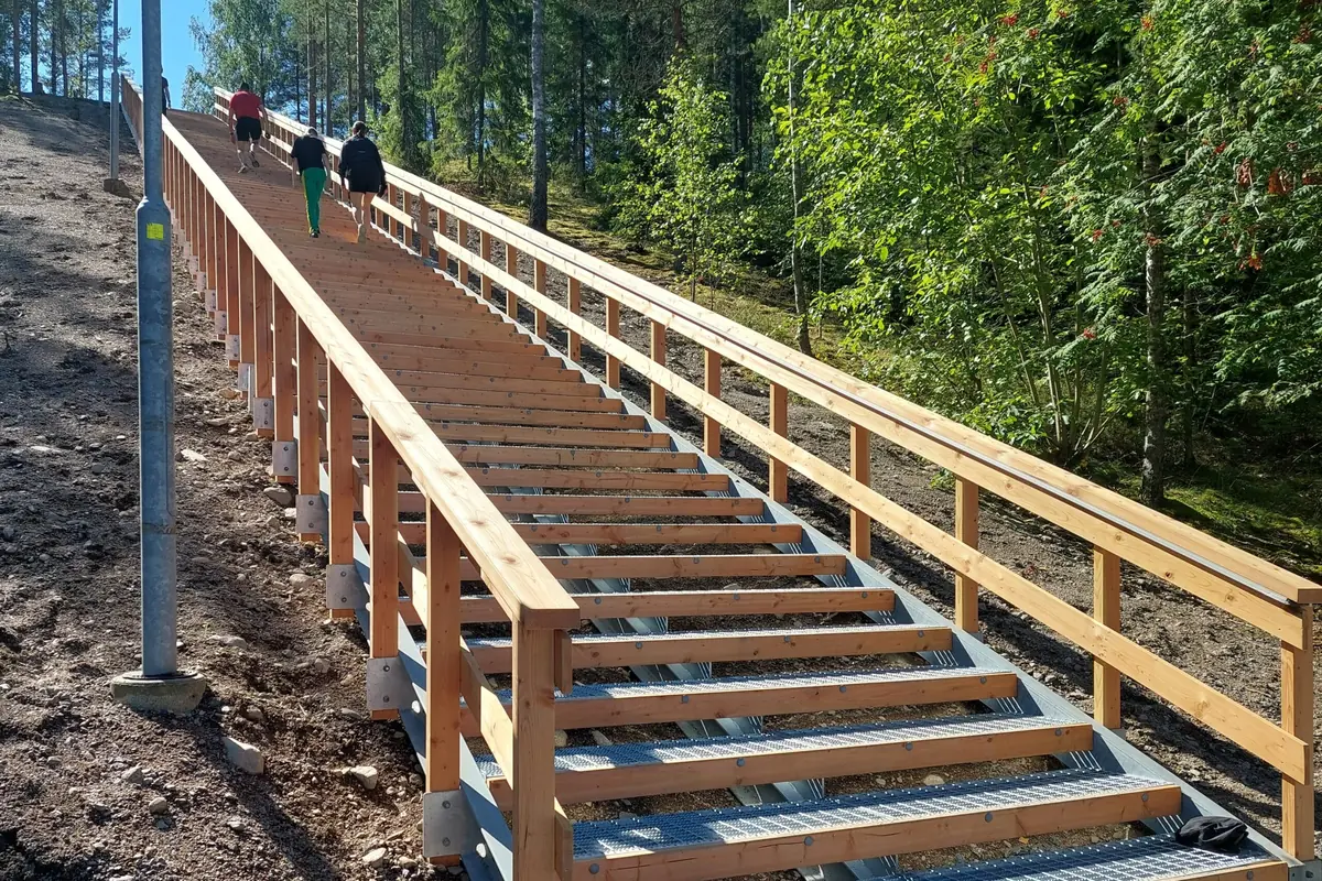 Opening of Teivo Stairs — Teivon portaat, Ylöjärvi