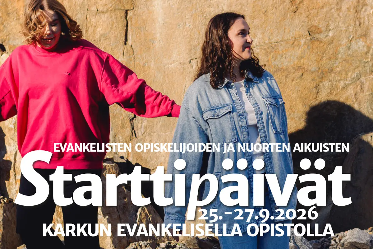 Startup Days — Karkun evankelinen opisto, Sastamala