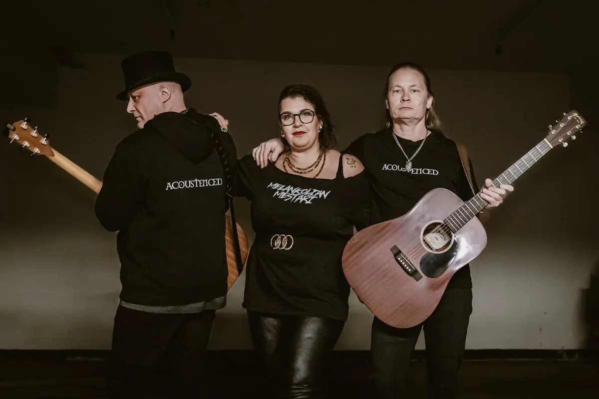 Acoustenced & Nefertiti Malaty: Sentenced in Words, Images and Music — Koivu ja Tähti -kulttuurikeskus, Muhos