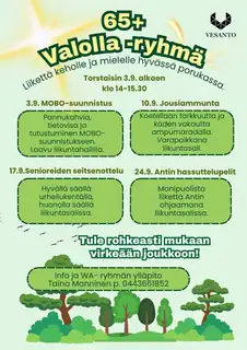Valolla 65+ Group