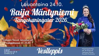 24.10. Tango Queen Raija Mäntyniemi