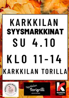 Höstmarknad på Karkkilas torg