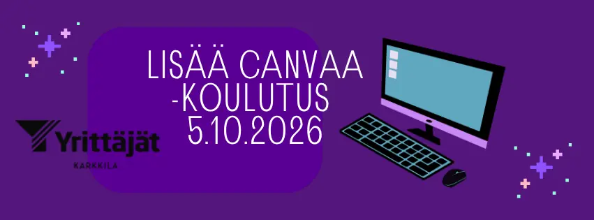 Karkkila Företagares Mer Canva-utbildning — karkkila-högforsin työläismuseo, Karkkila