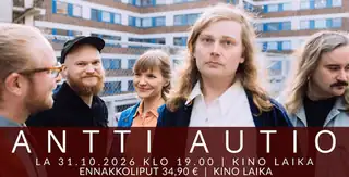 Antti Autio - Haahuillen Concert at Kino Laika