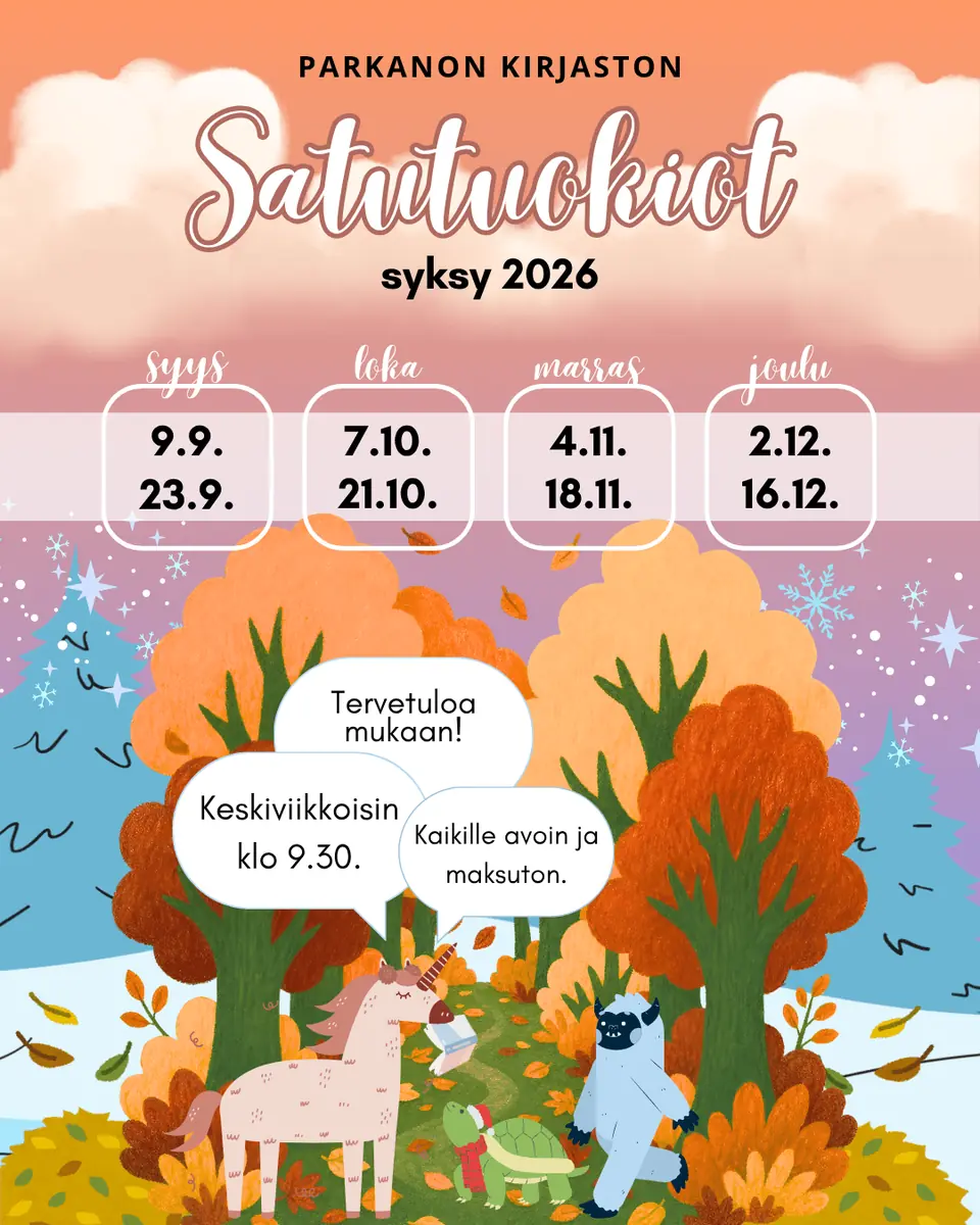 Story Time — parkanon kaupunginkirjasto, Parkano