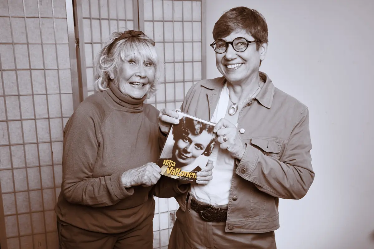 Author Anna-Liisa Haavikko as Guest — Töölön kirjasto, Helsinki