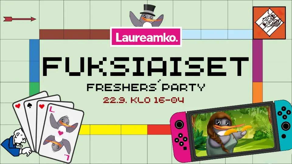 Laureamko Freshers' Party Fall 2026 / Laureamko freshers' party fall 2026 — Kaivopuisto, Helsinki