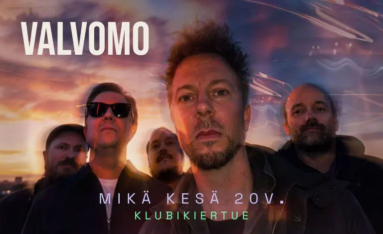 Valvomo - Mikä kesä 20 år — Poppari, Jyväskylä