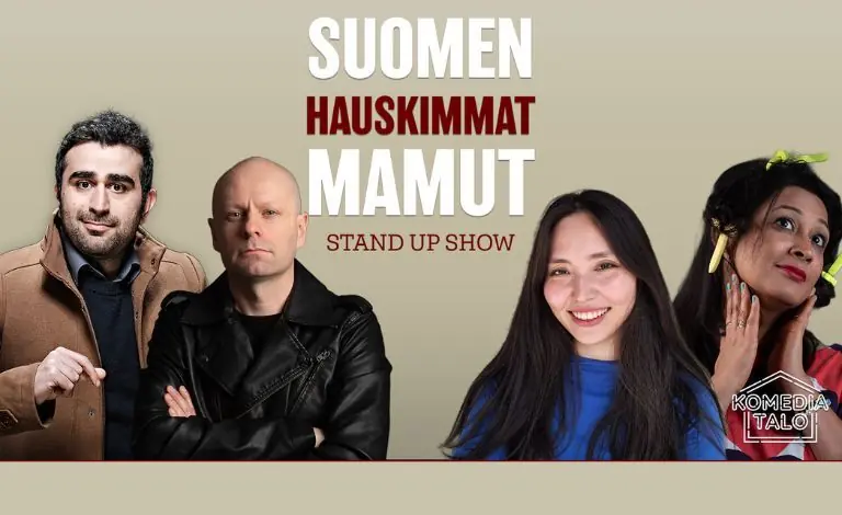 Finland's Funniest Mammoths - stand-up show — TryckeriTeatern, Karjaa