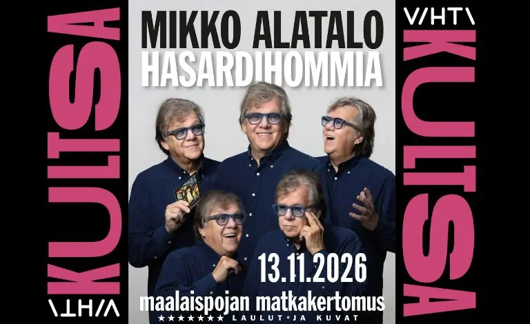 Mikko Alatalo: Hasardihommia - en landsbygdspojs resberättelse på Vihdin Kultsa — Vihdin Kultsa, Vihti
