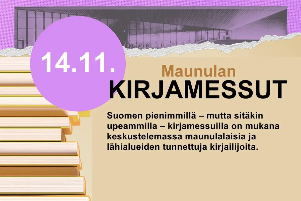 Maunula Book Fair — Maunula-talo, Helsinki