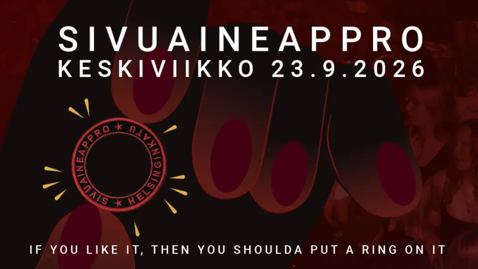 SivuAineAppro 2026 — Ravintola Siltanen / Kallio, Helsinki