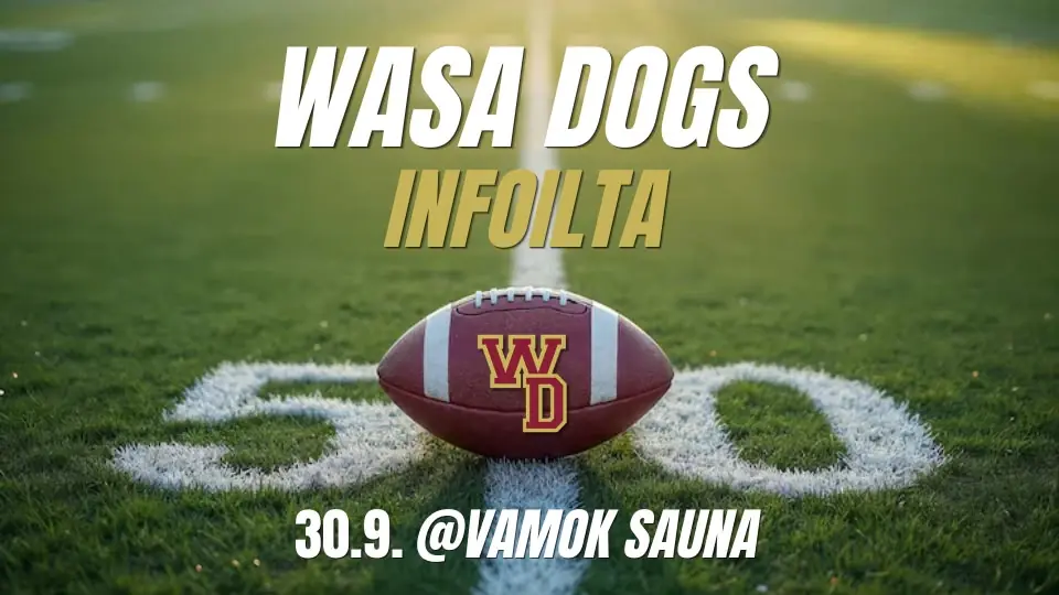 Wasa Dogs informasjonskväld — Vamok Saunatila, Vaasa
