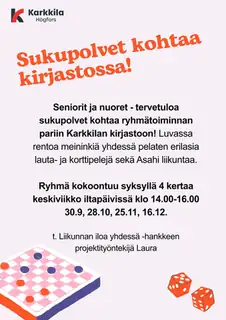 Generationer möts på biblioteket