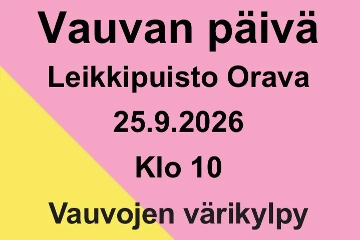 Babies' Color Bath - Baby Day — Leikkipuisto Orava, Helsinki