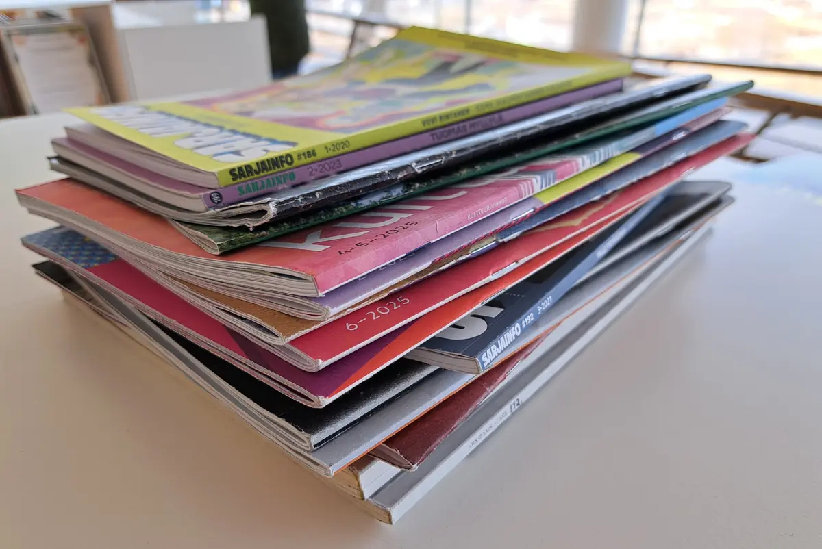 Pop up for Small Magazines! niin & näin — Keskustakirjasto Oodi, Helsinki