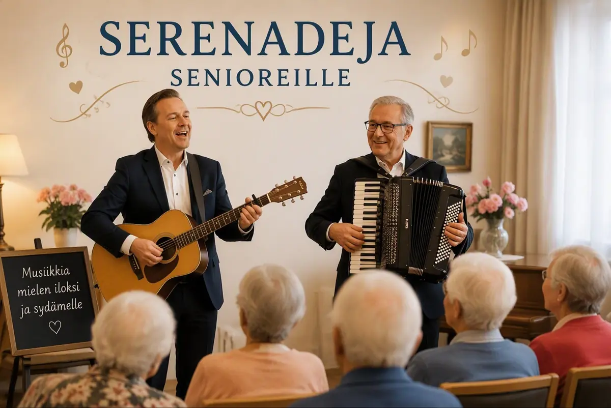 Serenades for Seniors - Concert — Stadin yhteisötalo Oulunkylän Seurahuone, Helsinki
