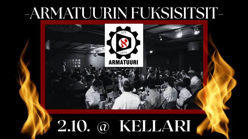 Armatuurin fuksisitsit — Armatuuri Ry, Lappeenranta