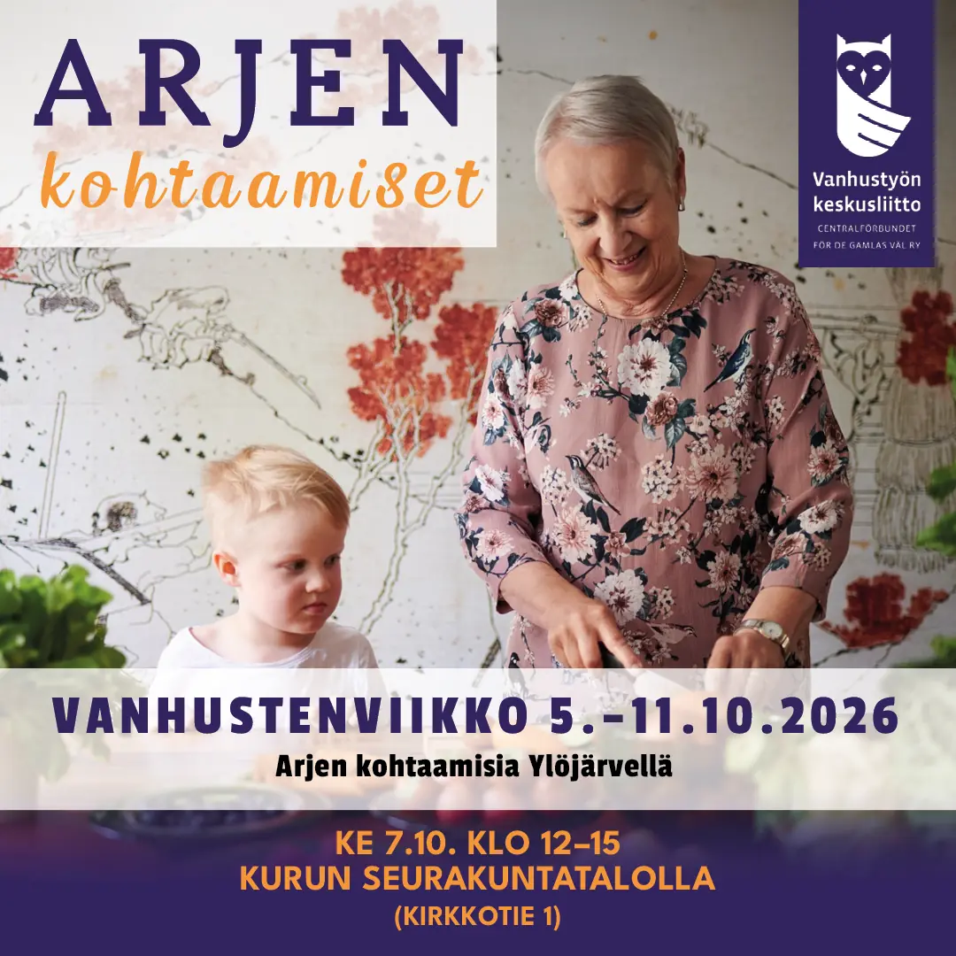 Seniors' Week, everyday encounters in Kuru — Kurun seurakuntatalo, Ylöjärvi