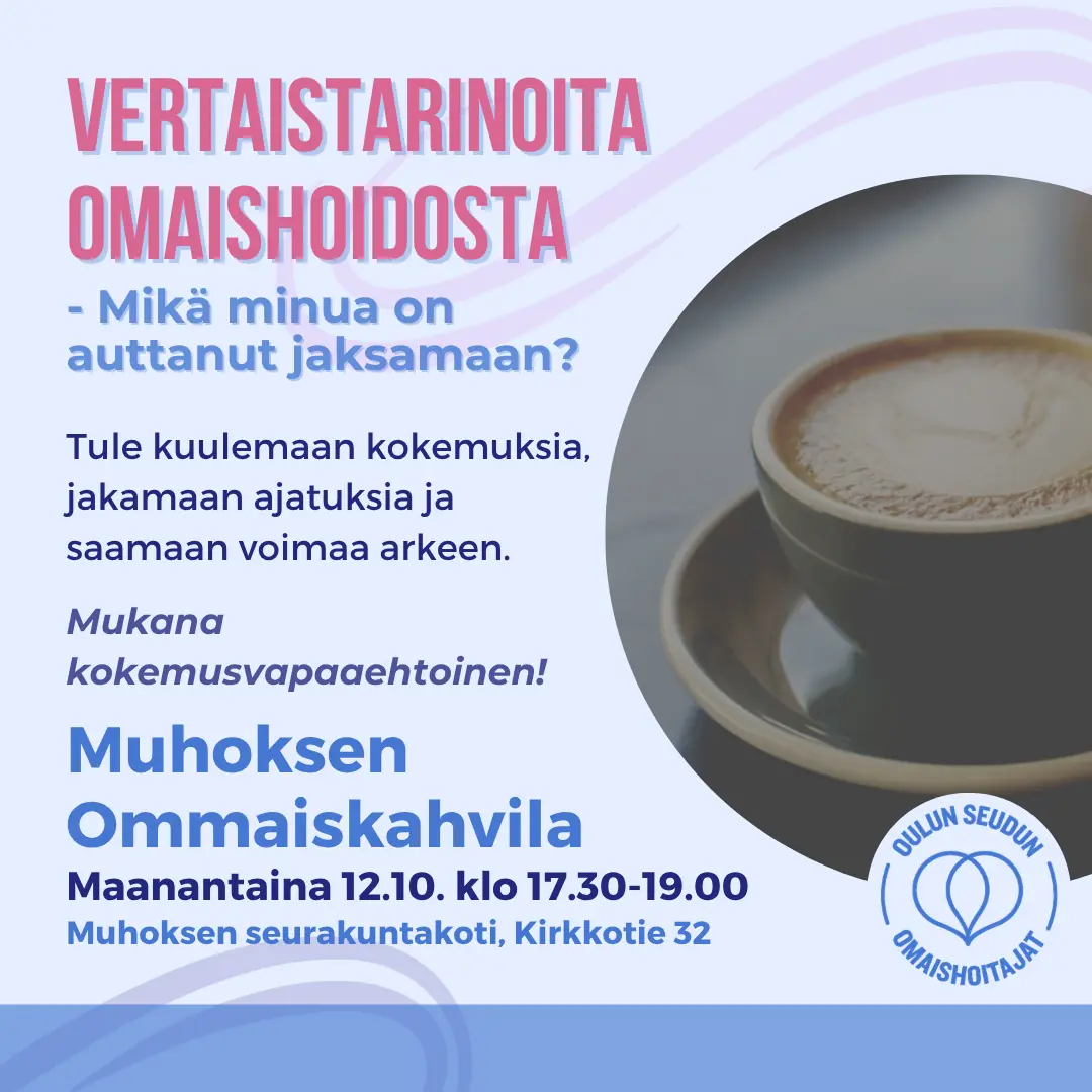 Muhus omvårdnadskafé — Seurakuntatalo, Muhos