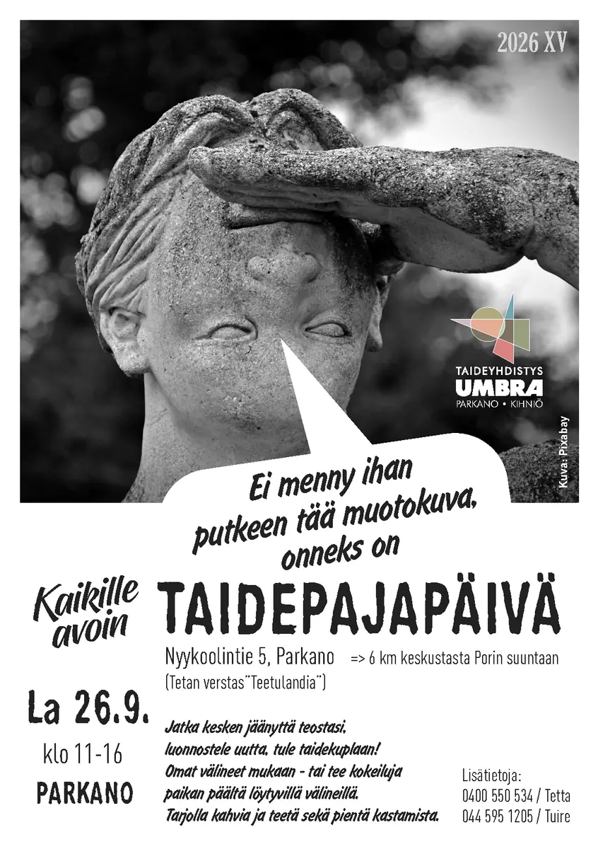Art Workshop Day — parkanon kaupunginkirjasto, Parkano