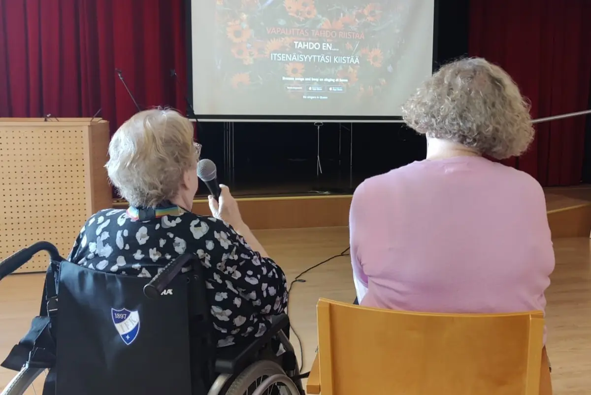 Karaoke — Töölön seniorikeskus/Palvelukeskus, Helsinki