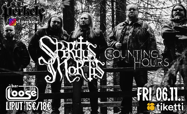 SF Perkele Presents: Spiritus Mortis + Counting Hours — Bar Loose, Helsinki