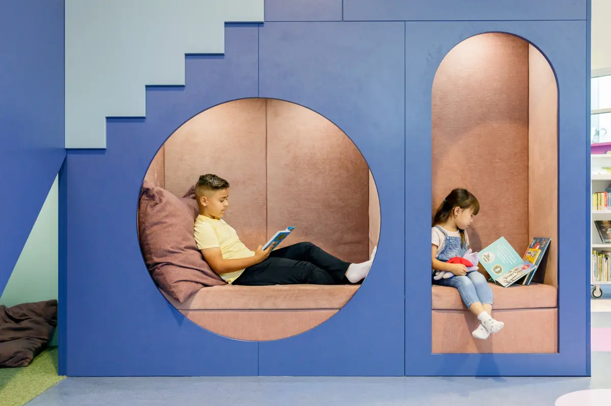 Children's Silent Reading Circle — Kannelmäen kirjasto, Helsinki