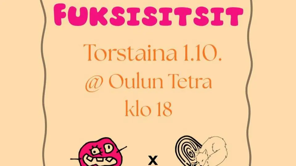Fuksisitsit 2026 Lastarit x Spessu — Oulun Tetra, Oulu