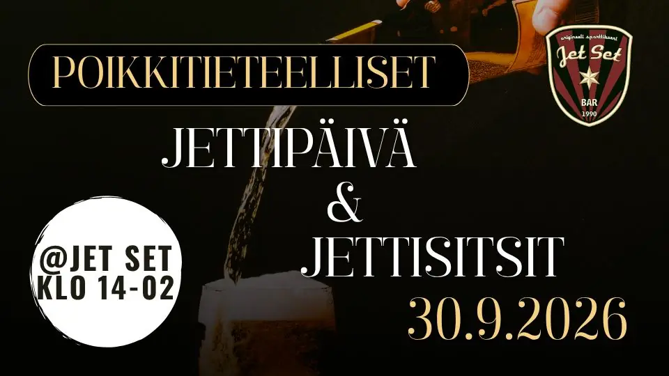 Jetti Day & Jetti Sitsit 2026 — Jet Set Bar, Joensuu