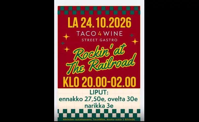 Taco 4 Wine presents: Rockabilly Night! — Taco 4 Wine, Riihimäki