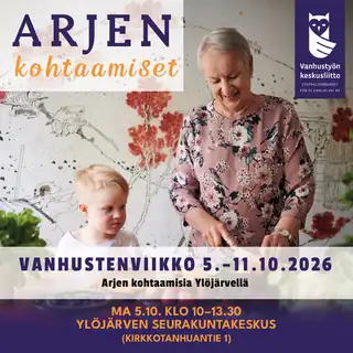 Seniors' Week, everyday encounters in Ylöjärvi town centre