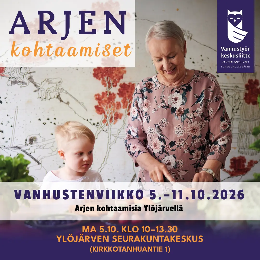 Seniors' Week, everyday encounters in Ylöjärvi town centre — Ylöjärven seurakuntakeskus, Ylöjärvi