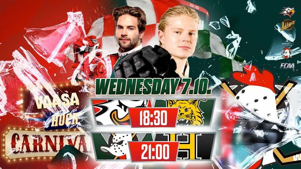 Vaasa Hockey Carnival 2026 — Vaasan Sähkö Areena, Vaasa