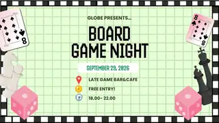 GLOBE's Board Game Night