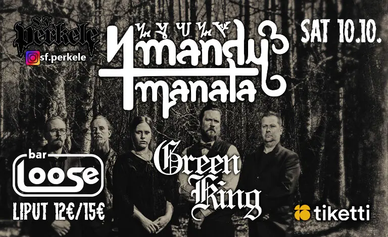 SF Perkele Presents: Mandy Manala + Green King — Bar Loose, Helsinki