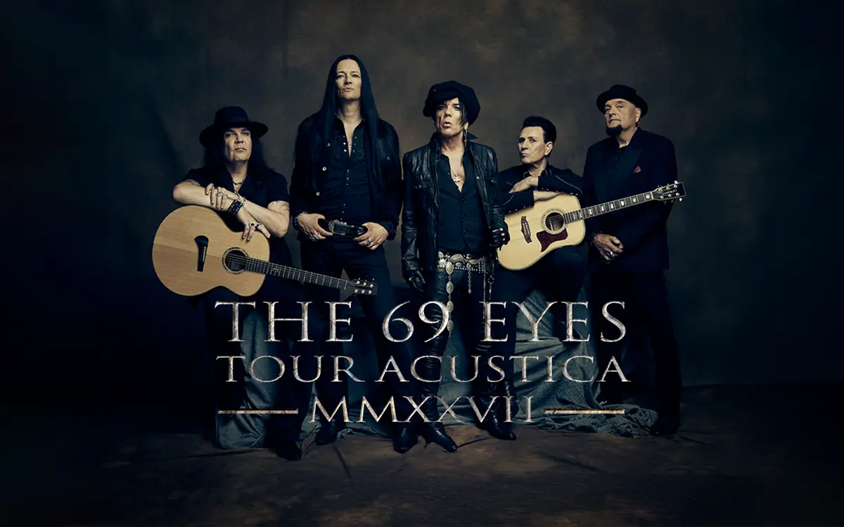 The 69 Eyes – Tour Acustica 2027 — konsertti- ja kongressitalo mikaeli, Mikkeli