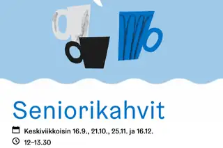 Seniorikahvit Herttoniemen kirjastolla