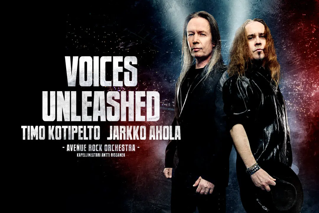 Timo Kotipelto & Jarkko Ahola – Voices Unleashed — konsertti- ja kongressitalo mikaeli, Mikkeli