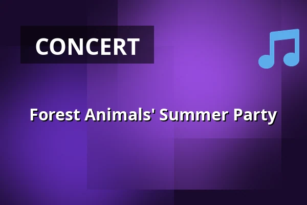 Forest Animals' Summer Party — Leikkipuisto Linnunrata, Helsinki