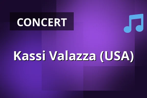 Kassi Valazza (USA) — Kulttuuritalo Telakka, Tampere