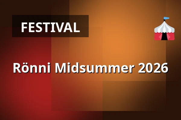 Rönni Midsummer 2026 — Rönnin lava, Eräjärvi