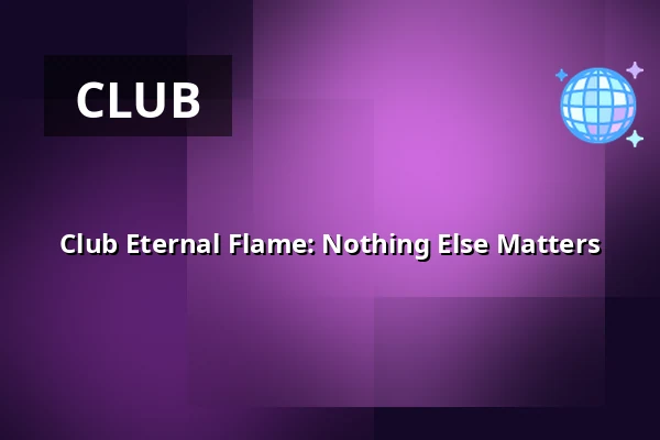 Club Eternal Flame: Nothing Else Matters — On The Rocks, Helsinki
